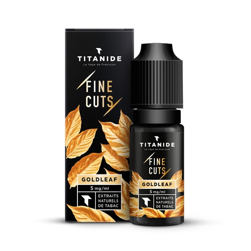 [TIFCGOL5] Titanide Fine Cuts | Goldleaf (5 mg/ml (à supprimer))