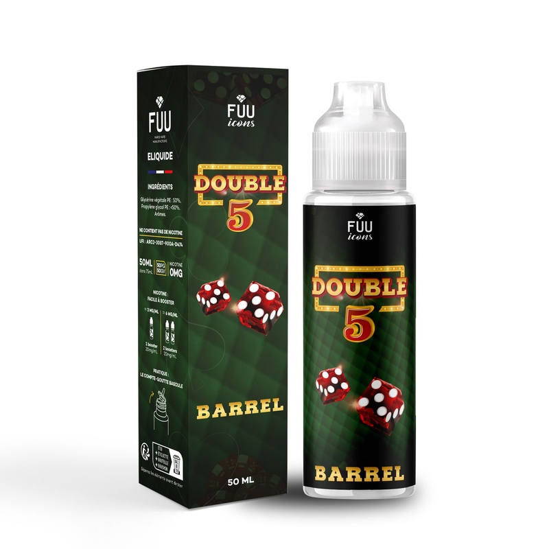 [40MLD5BARREL] Double 5 - 50ml | Barrel